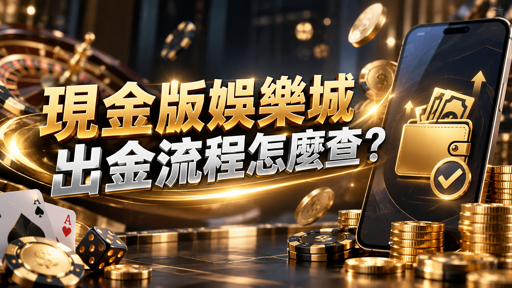 現金版娛樂城出金流程怎麼查？
